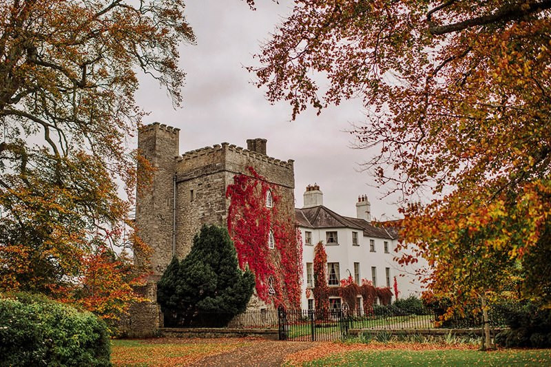 Barberstown castle autumn www.barberstowncastle.ie_v3